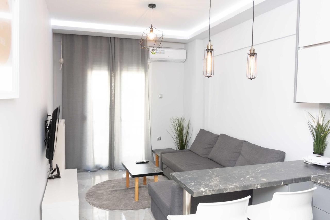 Luxury Apartment In Thessaloniki Centre Luaran gambar