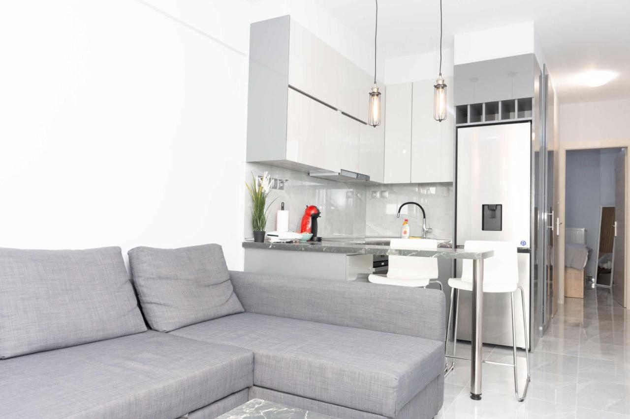 Luxury Apartment In Thessaloniki Centre Luaran gambar