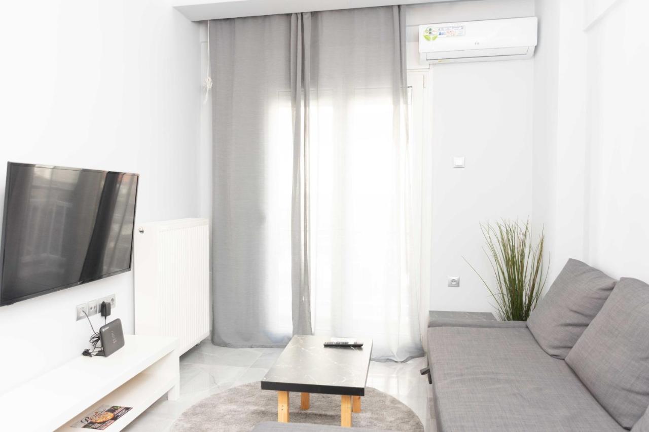 Luxury Apartment In Thessaloniki Centre Luaran gambar